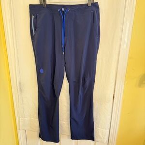 Stio Blue PTV Joggers with Drawstring Waist and Relaxed Fit